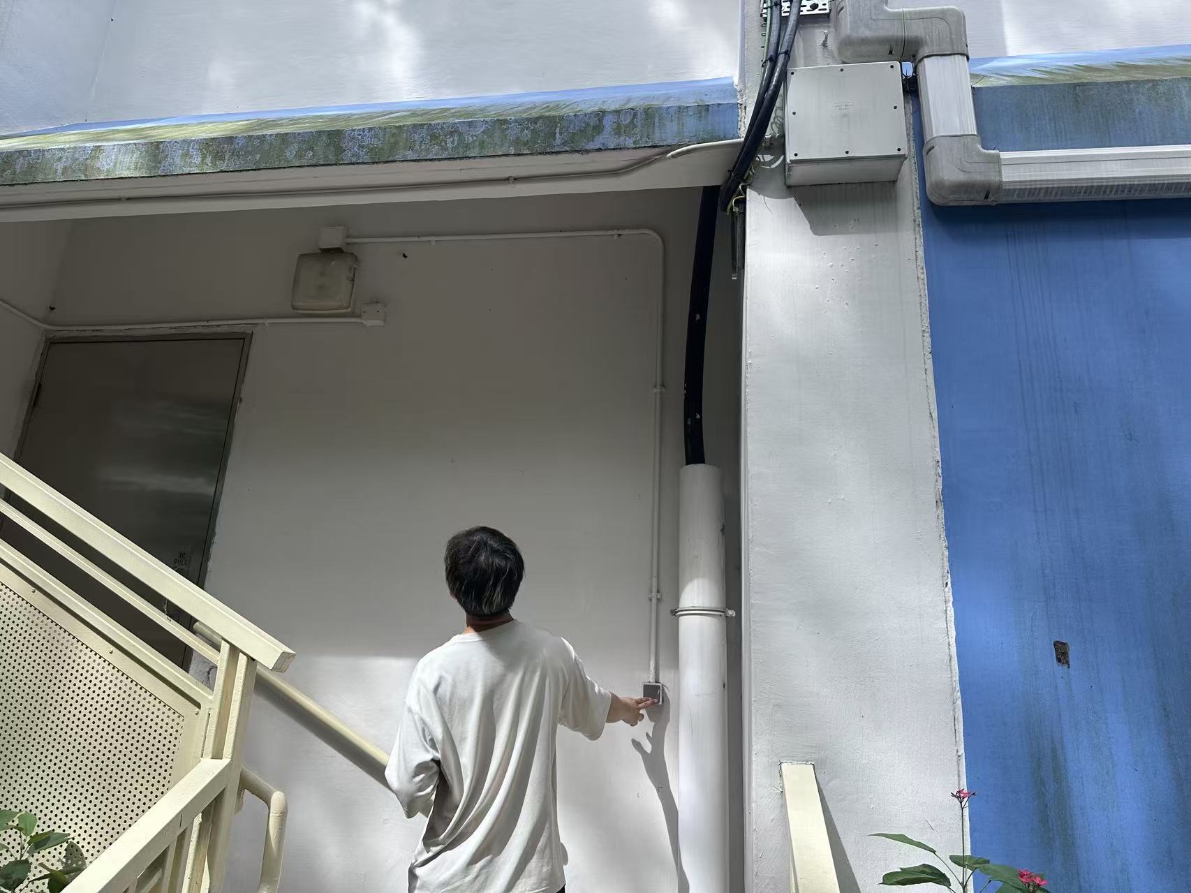 學校操場公園戶外滅蚊機安裝