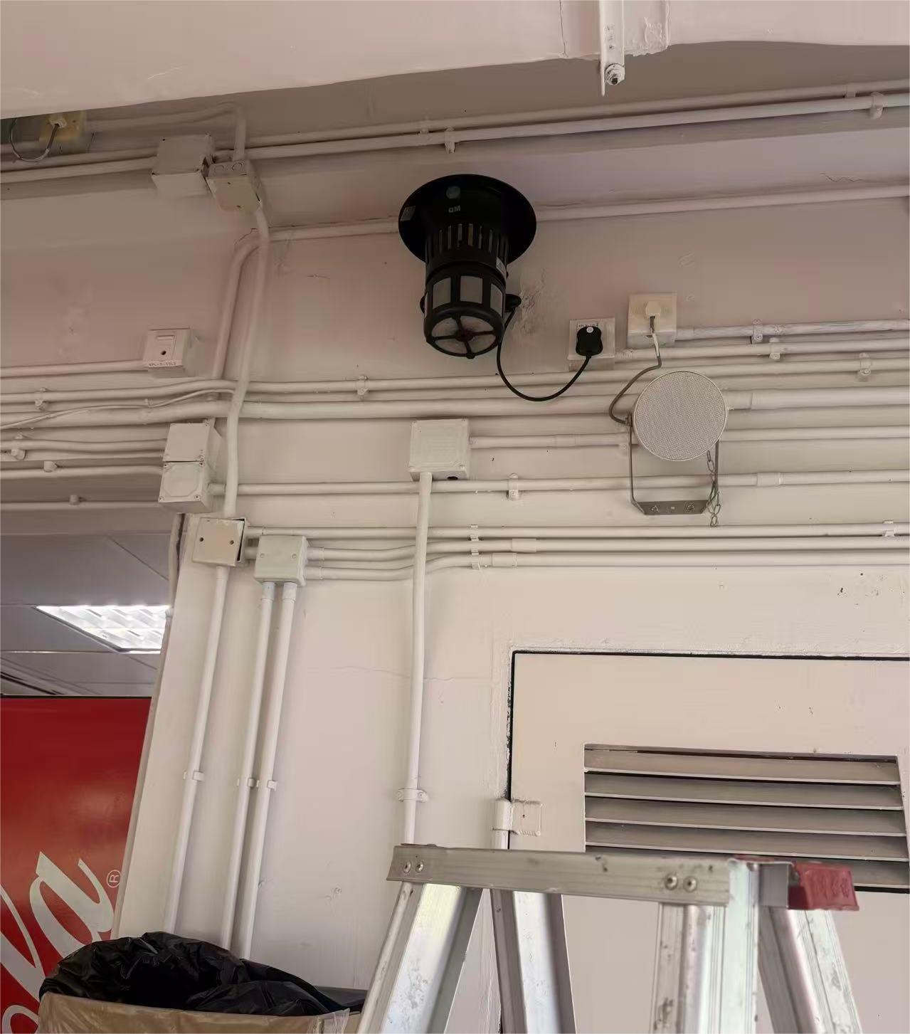 掛牆式滅蚊機安裝